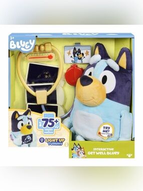 Bluey Interactive Get Well Plush Exclusive